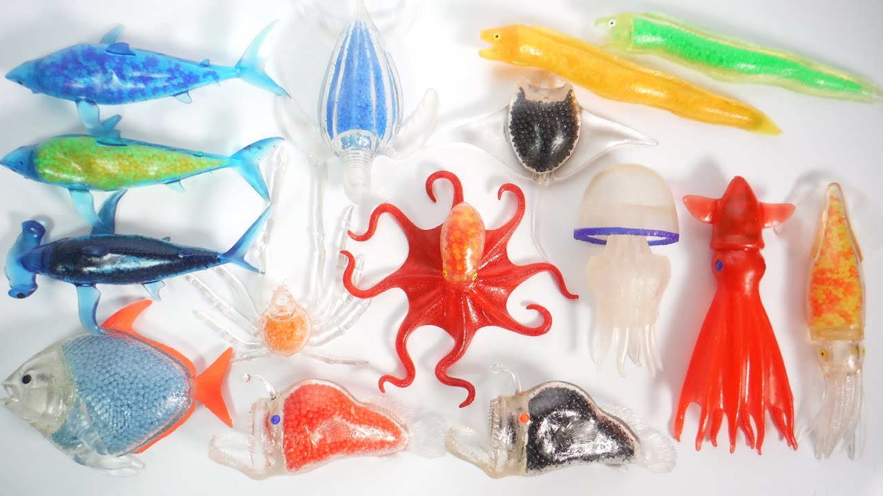 SEA MONSTERS & Co. BIG Complete set 