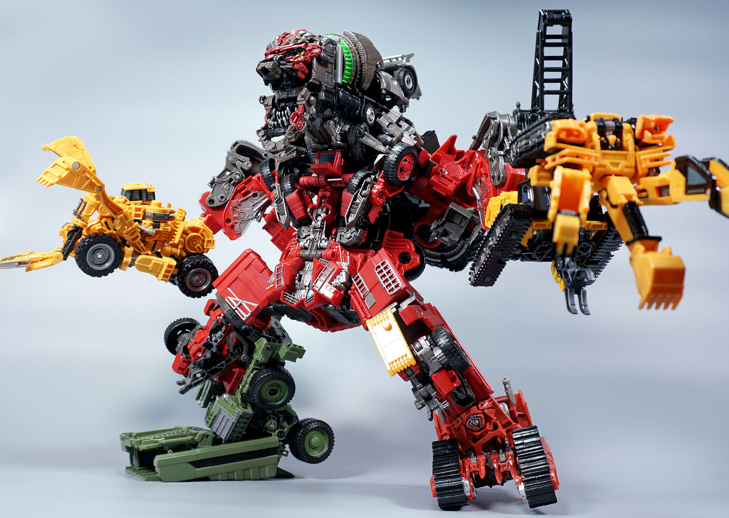 レビュー：TFスタジオシリーズ デバステーター | 超偏見超変形/リベンジ