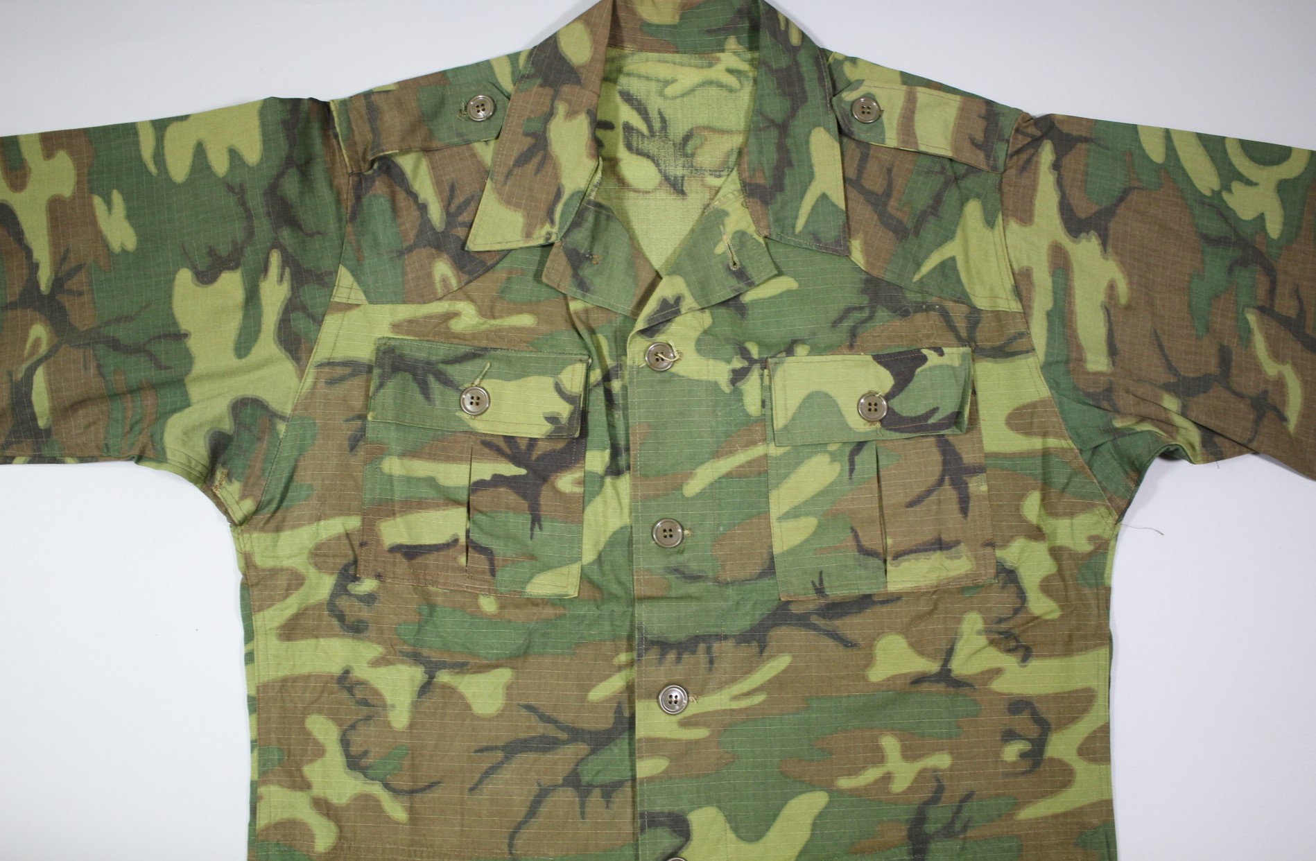 ERDLカモ（グリーンリーフ/ブラウンリーフパターン）ファティーグ