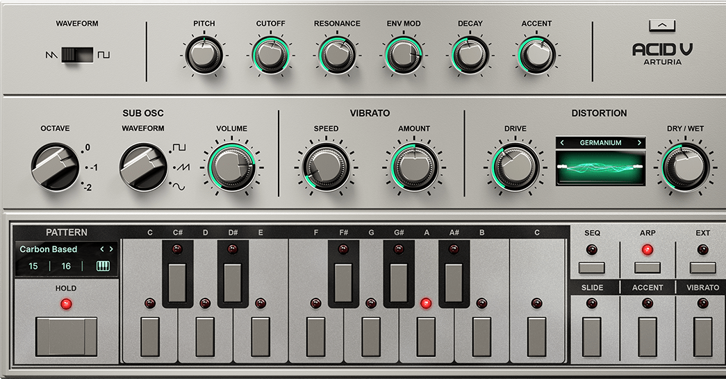ARTURIA (アートリア) から Roland (ローランド) TB-303 の