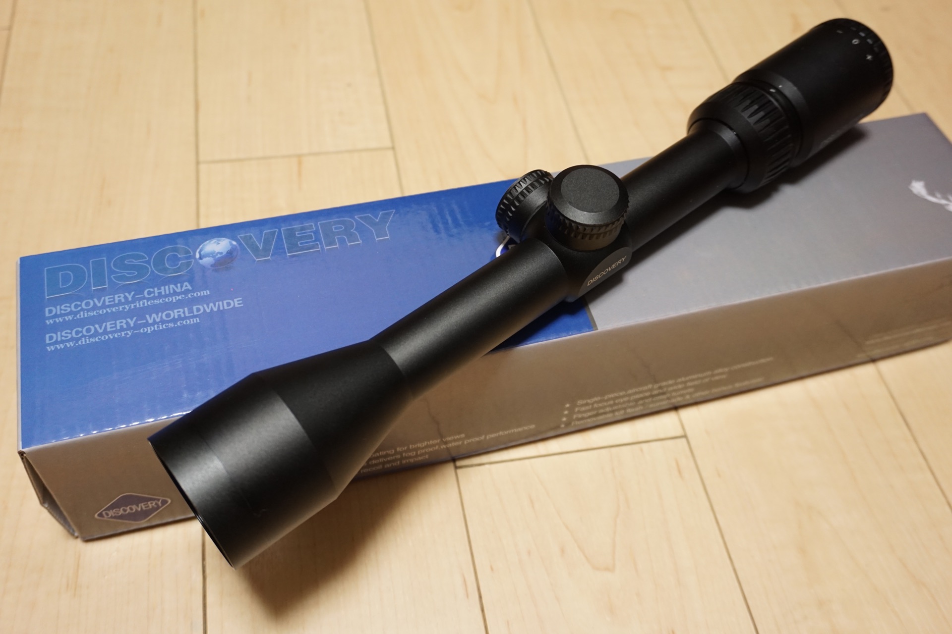 超軽量、そしてお財布に優しい低価格ライフルスコープ DISCOVERY VT-Z