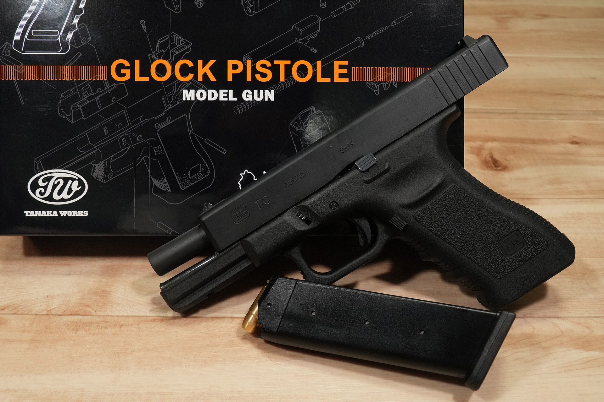 タナカ Glock17C GEN3 HW Evolution2改 モデルガン（フジカンパニー