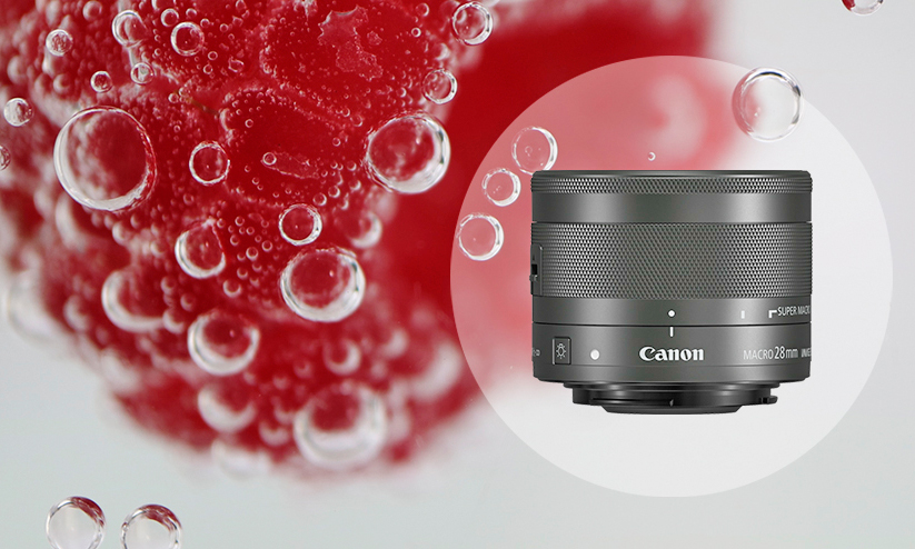 Canon EF-M 28mm f/3.5 Macro Lens with Built-in Macro Lite
