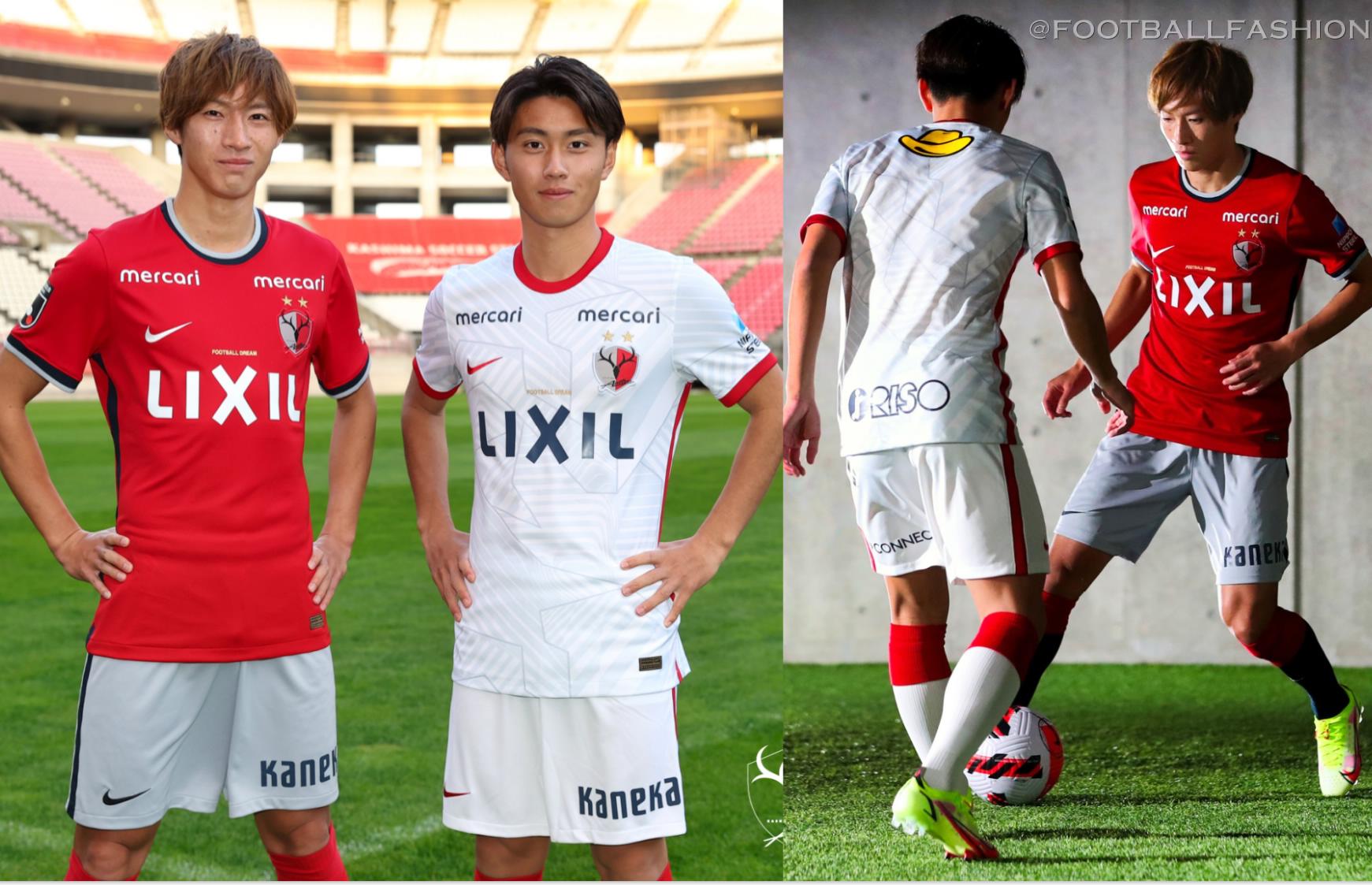 Kashima Antlers 2022 Nike Home and Away Kits - FOOTBALL FASHION