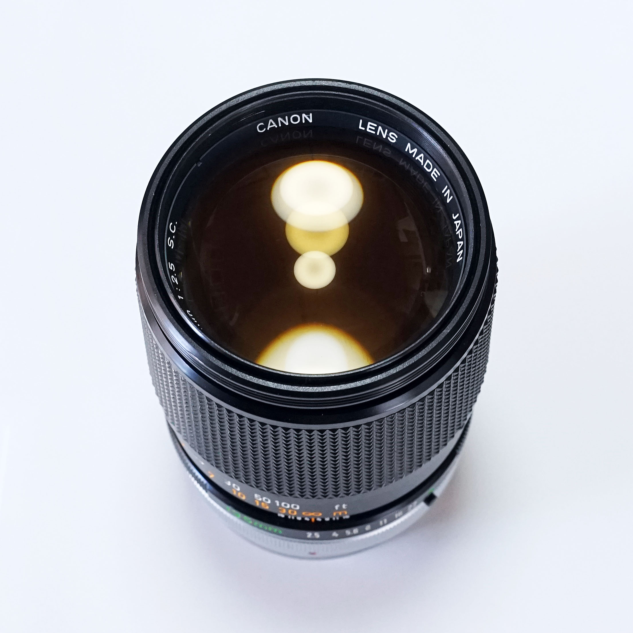 CANON FD 135mm F2.5 S.C. ¥6,800（中古 FL・FD・NFDマウント オールド