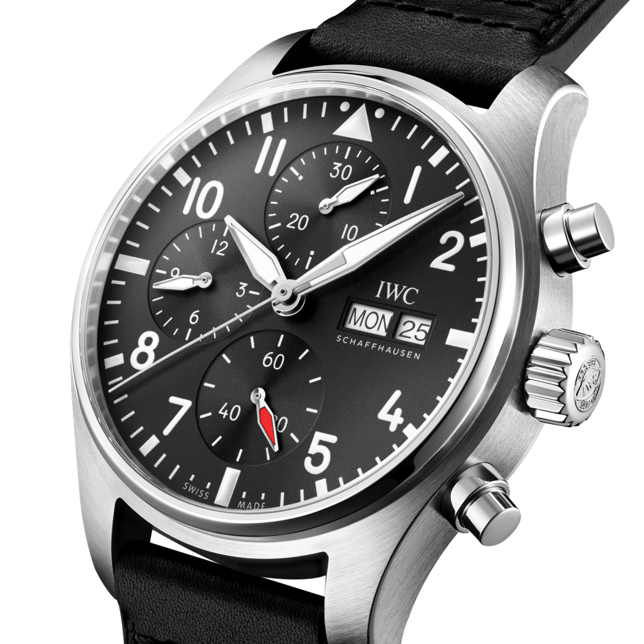 IWC Schaffhausen launches the black dial version of the Pilot's