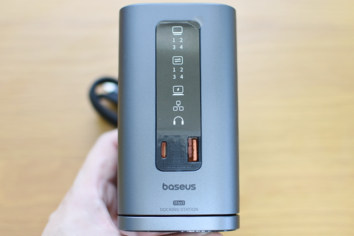 レビュー】Baseus USB-C ドッキングステーション 11-in-1 4K (60hz) の