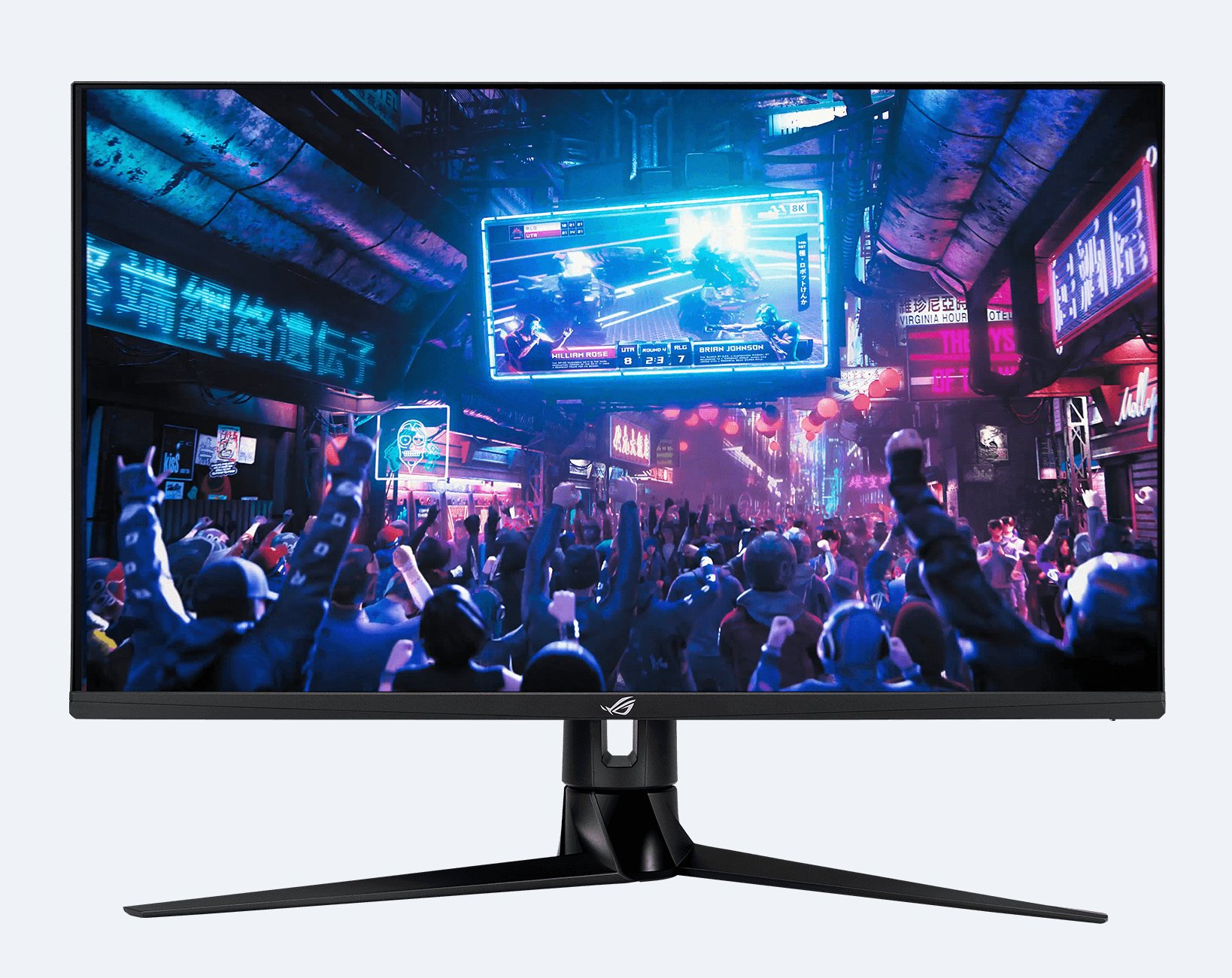 160Hzに対応した32型の4Kゲーミングモニター「ROG Strix XG32UQ」が