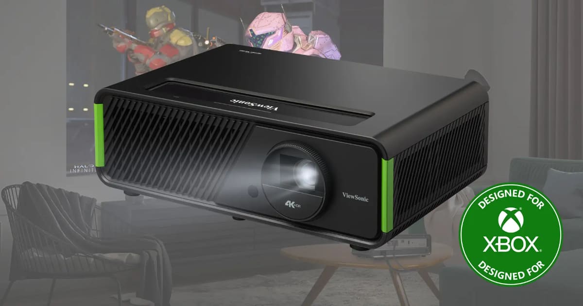 240Hz&4.2msで20万円切り！世界初のXbox認定ゲーミングプロジェクター