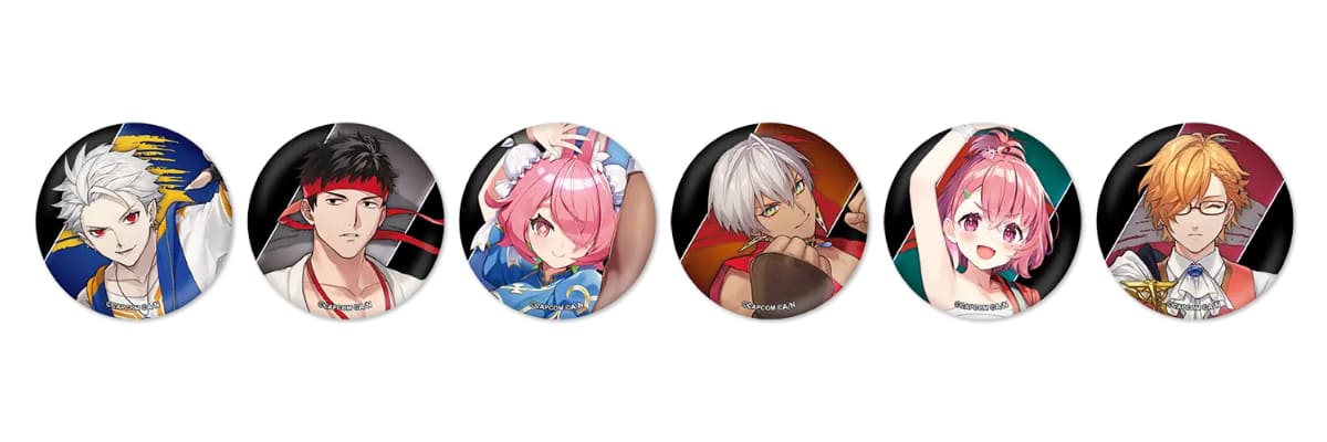 葛葉ルーク、社築リュウなど、にじさんじ×ストリートファイター6の