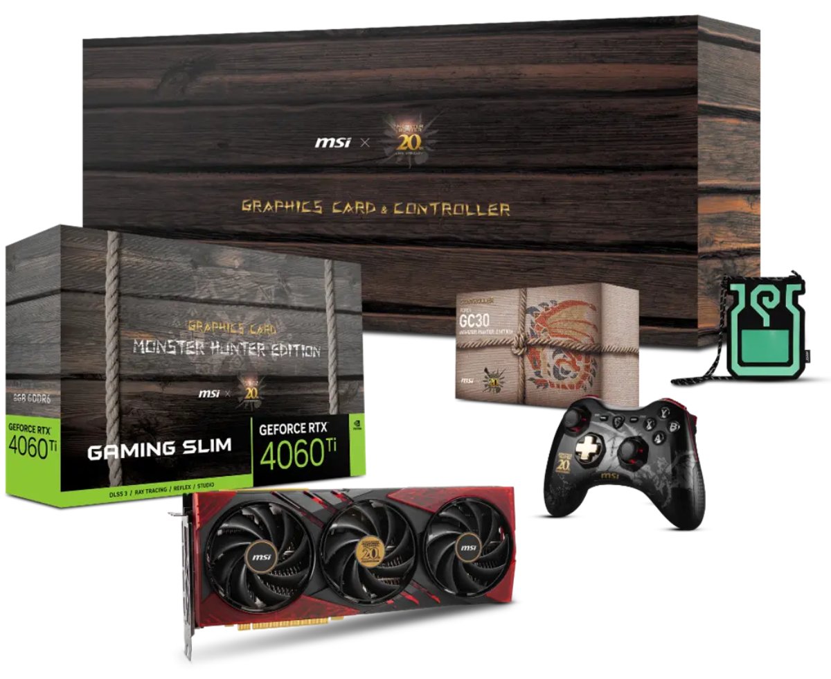 MSI×モンスターハンターコラボPCパーツが6月21日に発売決定、6月7日に