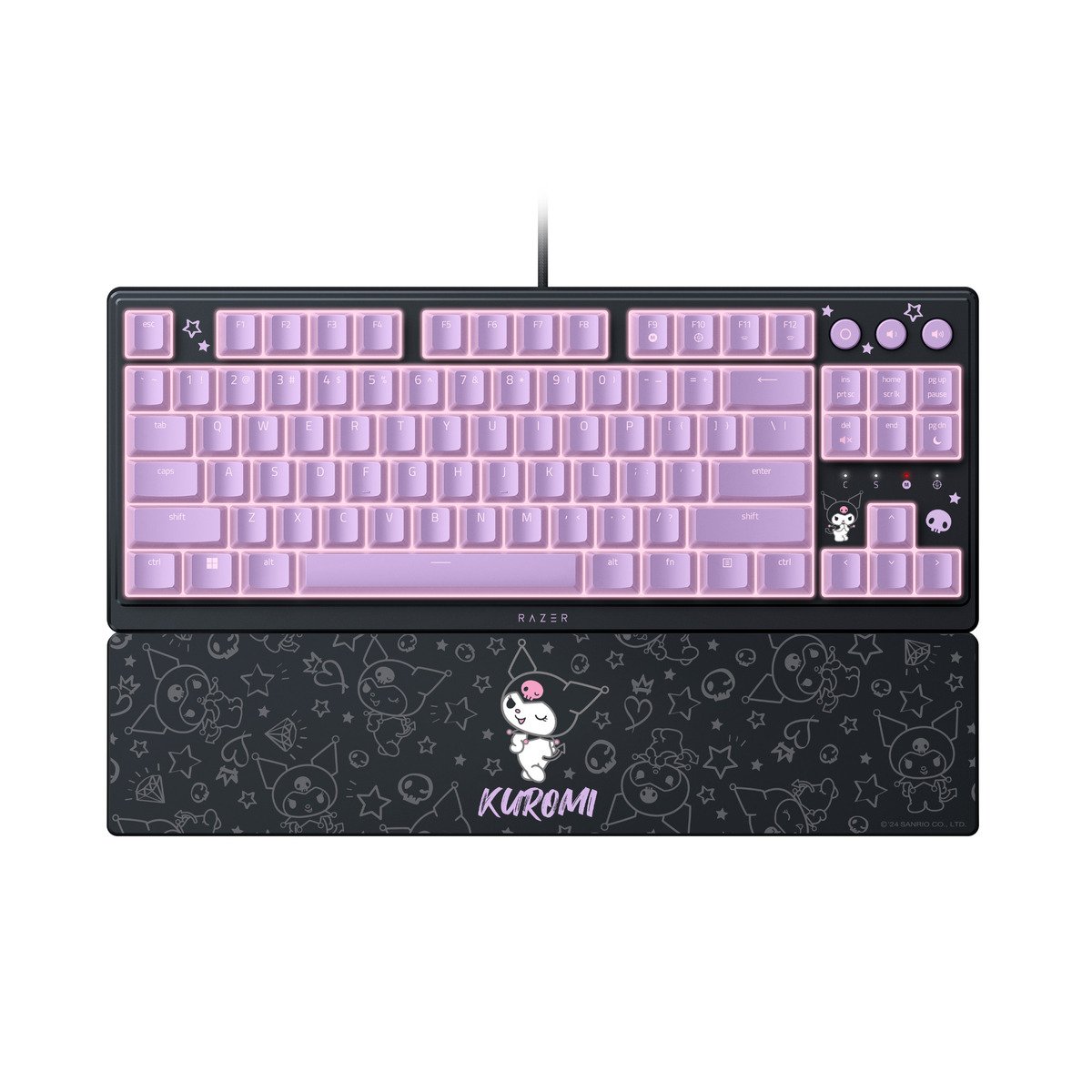 Razer」からハローキティやクロミなどサンリオとのコラボキーボードが4