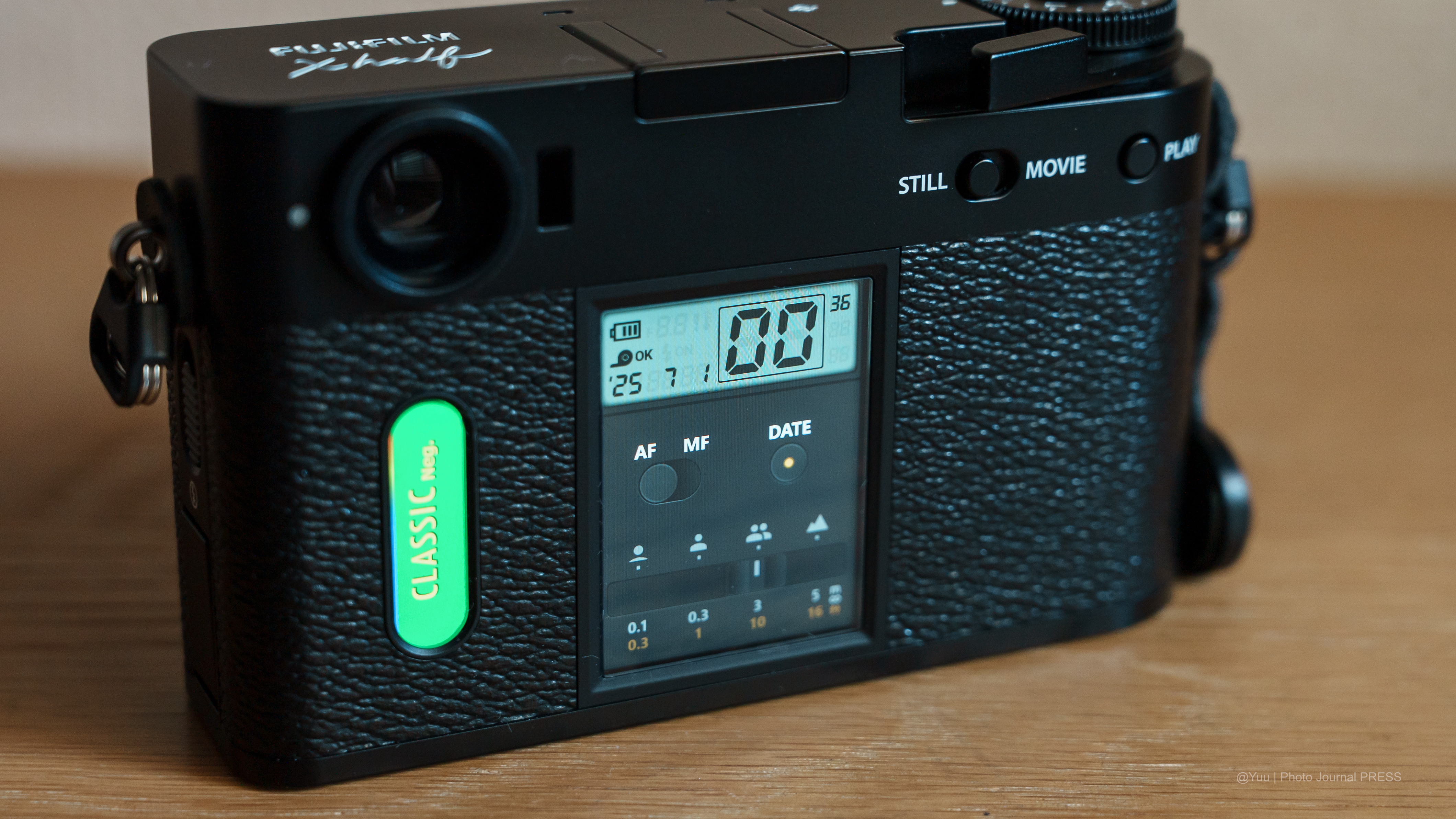 FUJIFILM X half 】フィルムカメラモード初体験｜規定枚数撮り終える