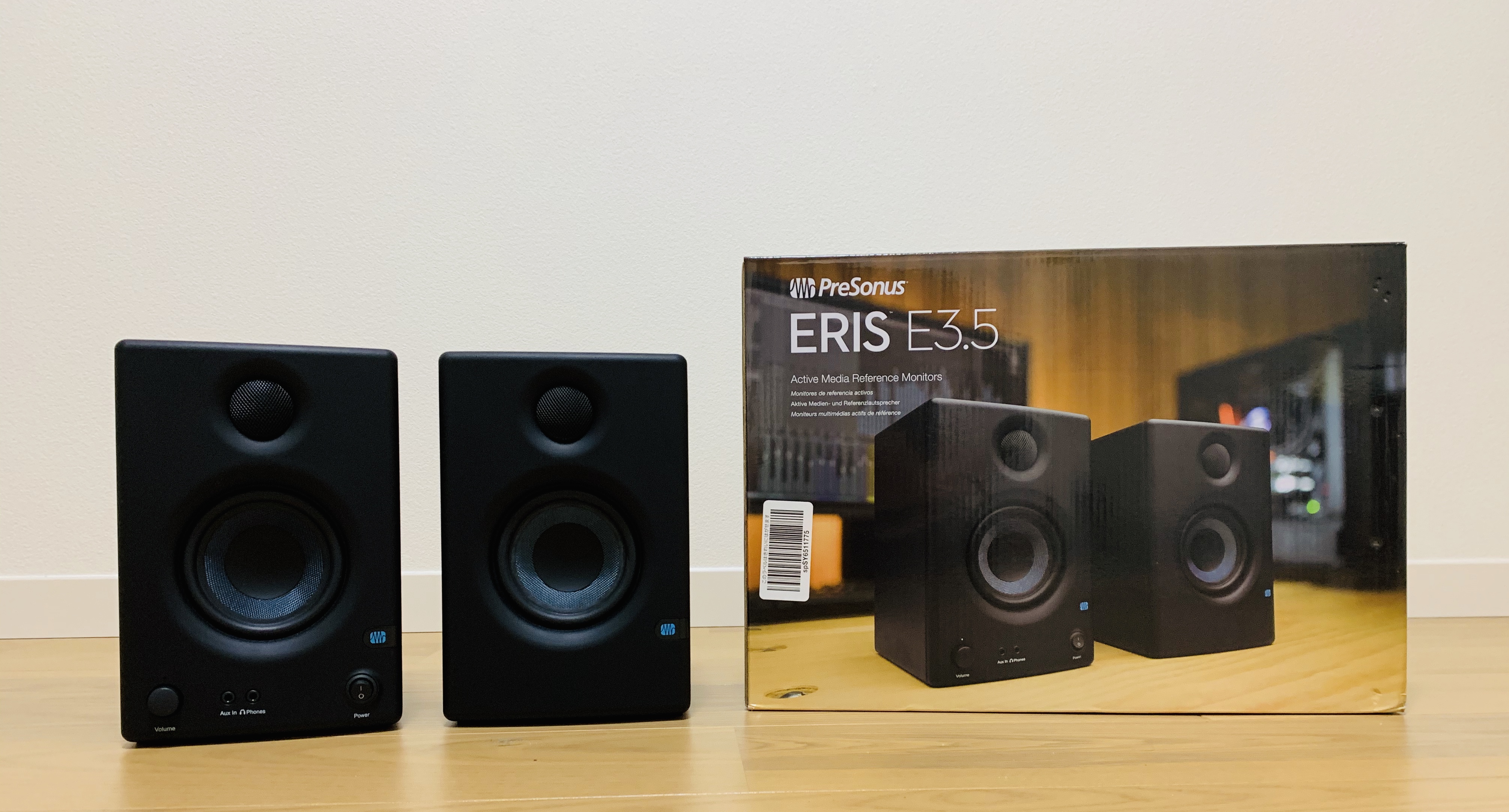 モニタースピーカー】PreSonus ERIS E3.5レビュー | Yuuki Dimension