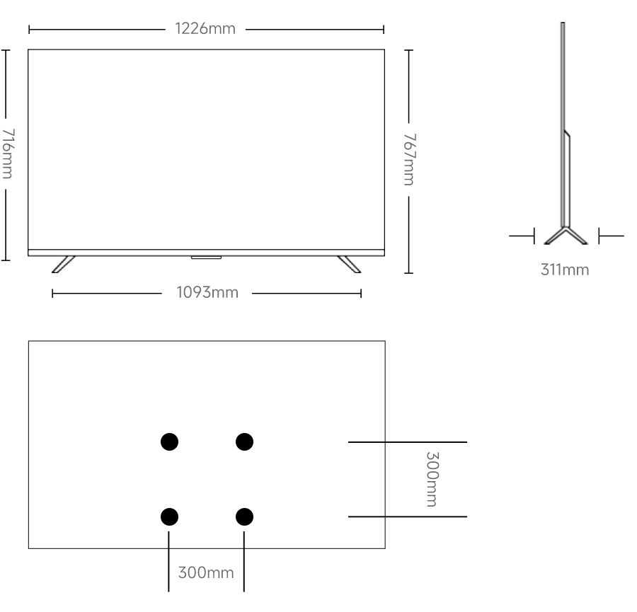 Xiaomi TV S Mini 55 2025 仕様、機能 | Xiaomi 日本