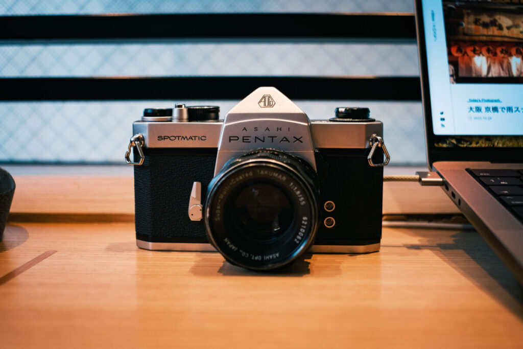 買ったばかりのフィルムカメラが壊れた話。｜ASAHI PENTAX SPOTMATIC