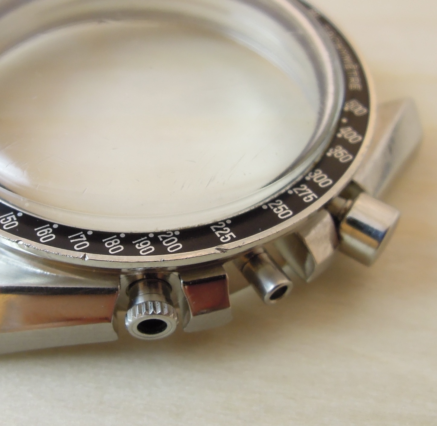 ちょい直し オメガスピードマスター ボタン交換編 | L o'clock