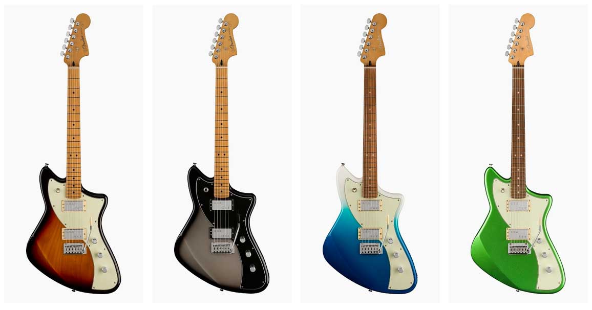 Fenderより、Player Plus Meteora HH & Meteora Bassが登場
