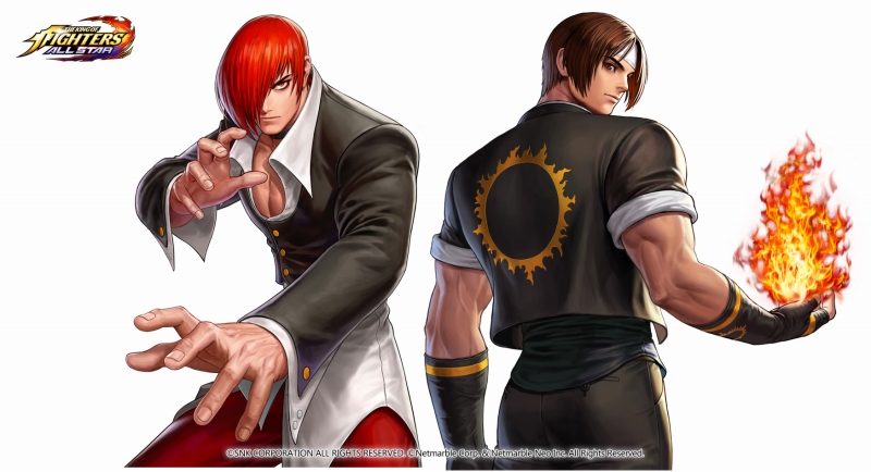 ネットマーブル、『KOF ALLSTAR』で新SSファイター「草薙京」「八神庵