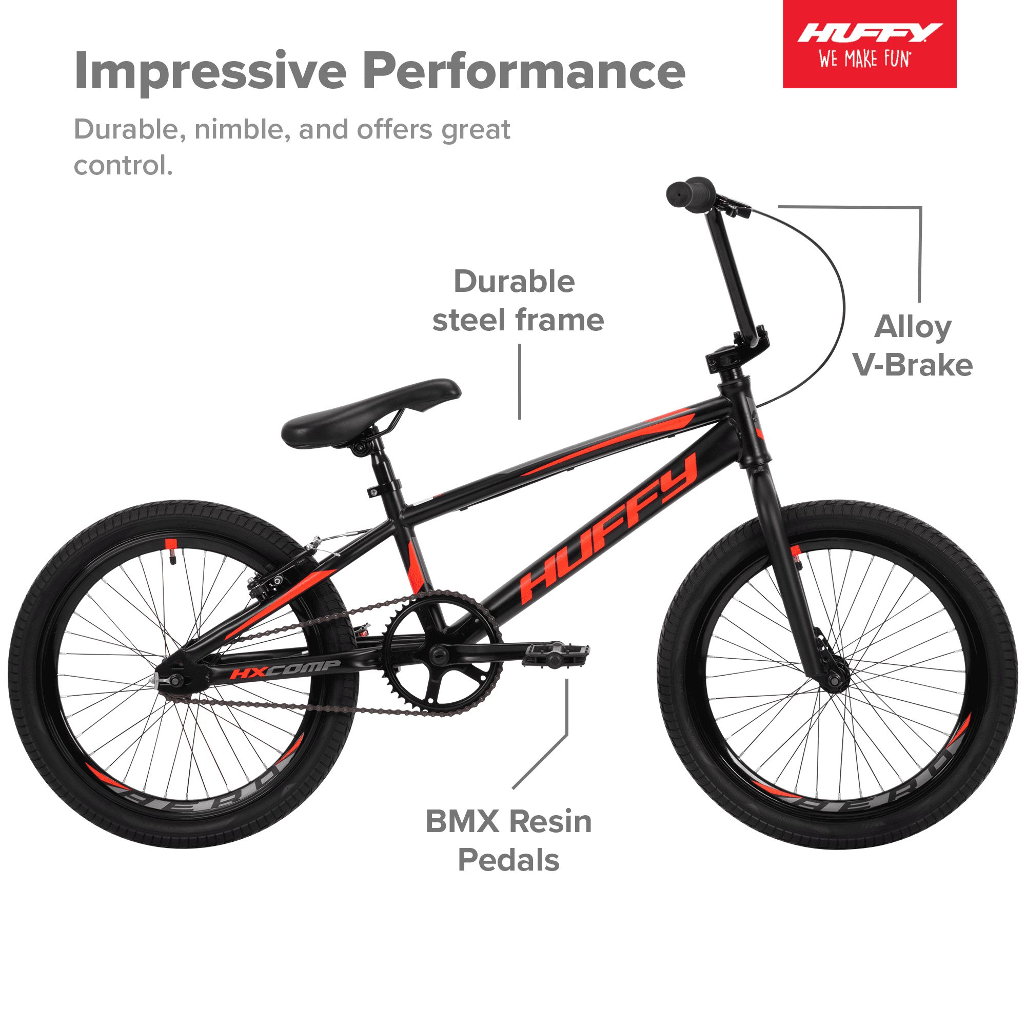 Huffy HX Comp Race/BMX Bike, 20