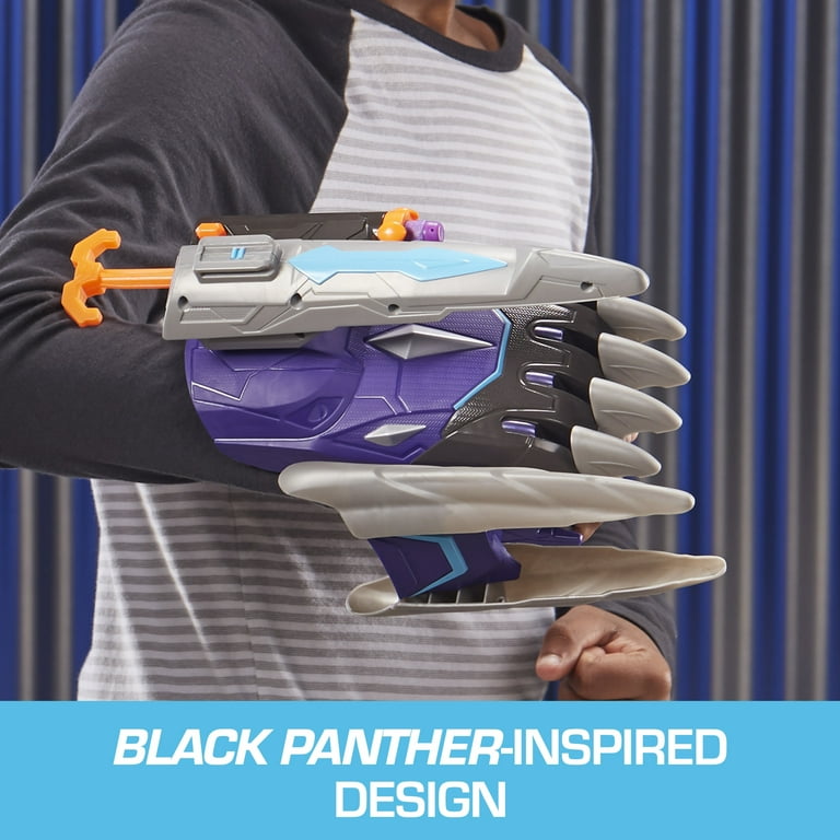 Marvel Avengers Endgame: Nerf Assembler Gear Black Panther Blaster