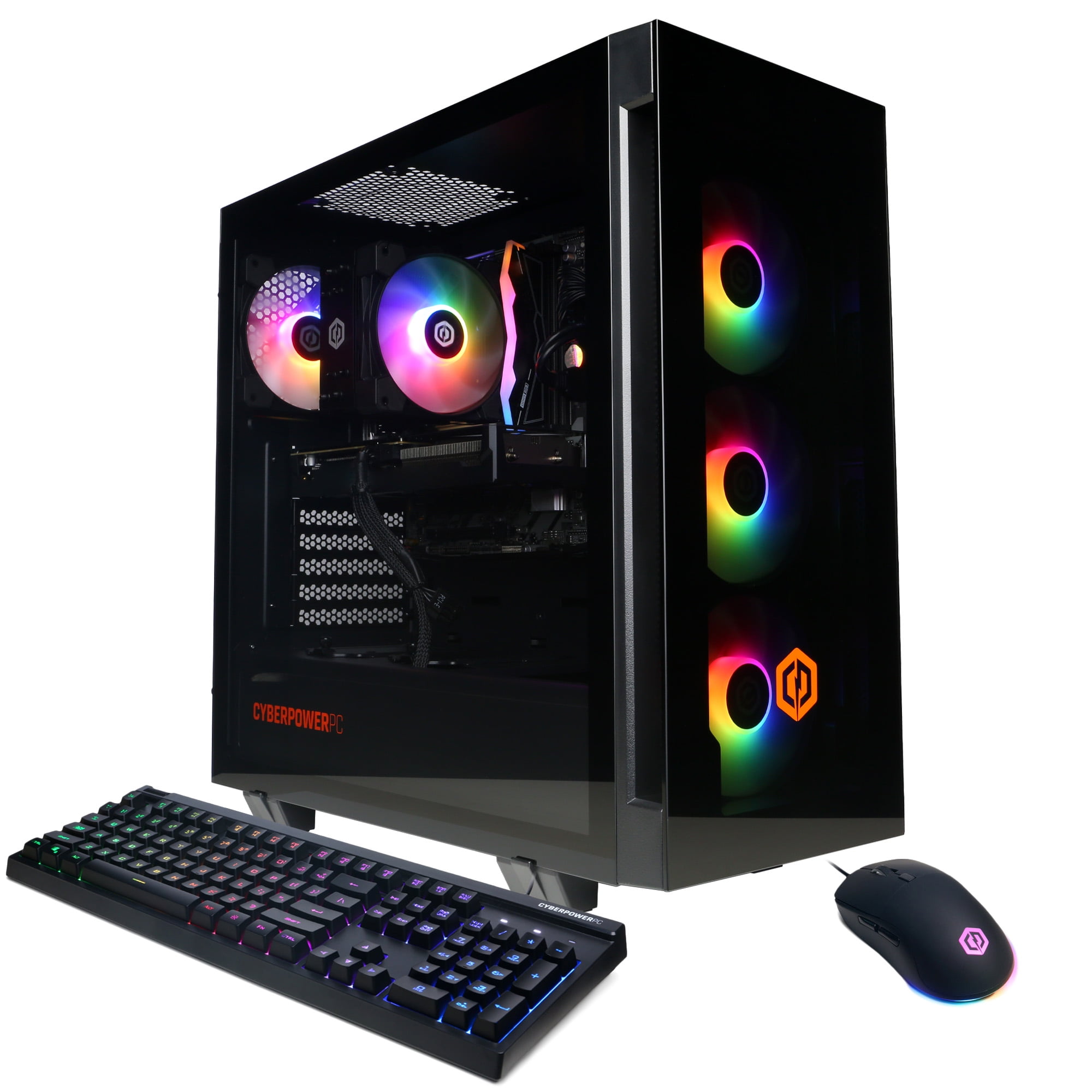 CYBERPOWERPC Gamer Master Desktop, AMD Ryzen 3 2300X 3.5GHz CPU