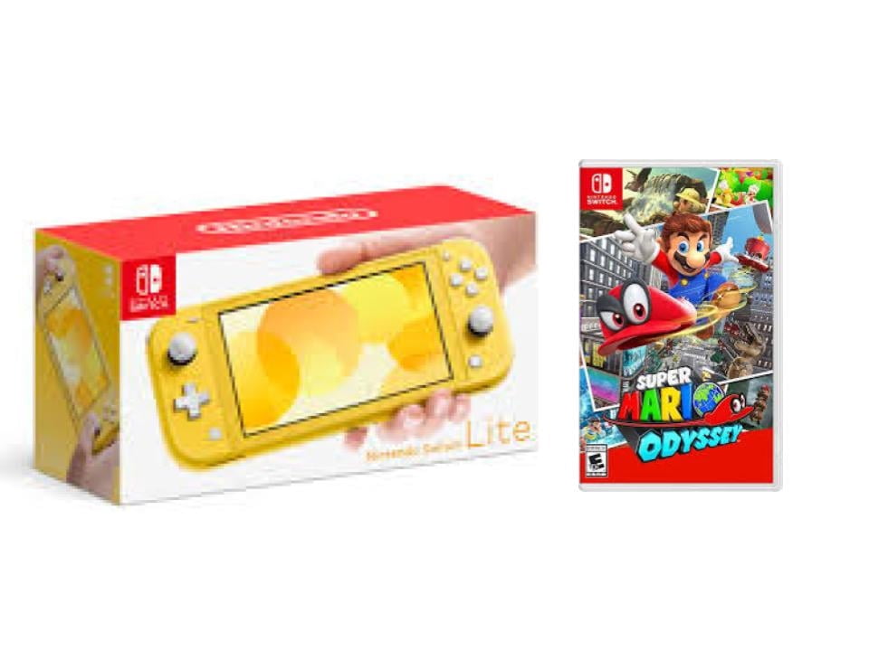 Nintendo Switch Lite 32GB Yellow Edition and Legend of Zelda