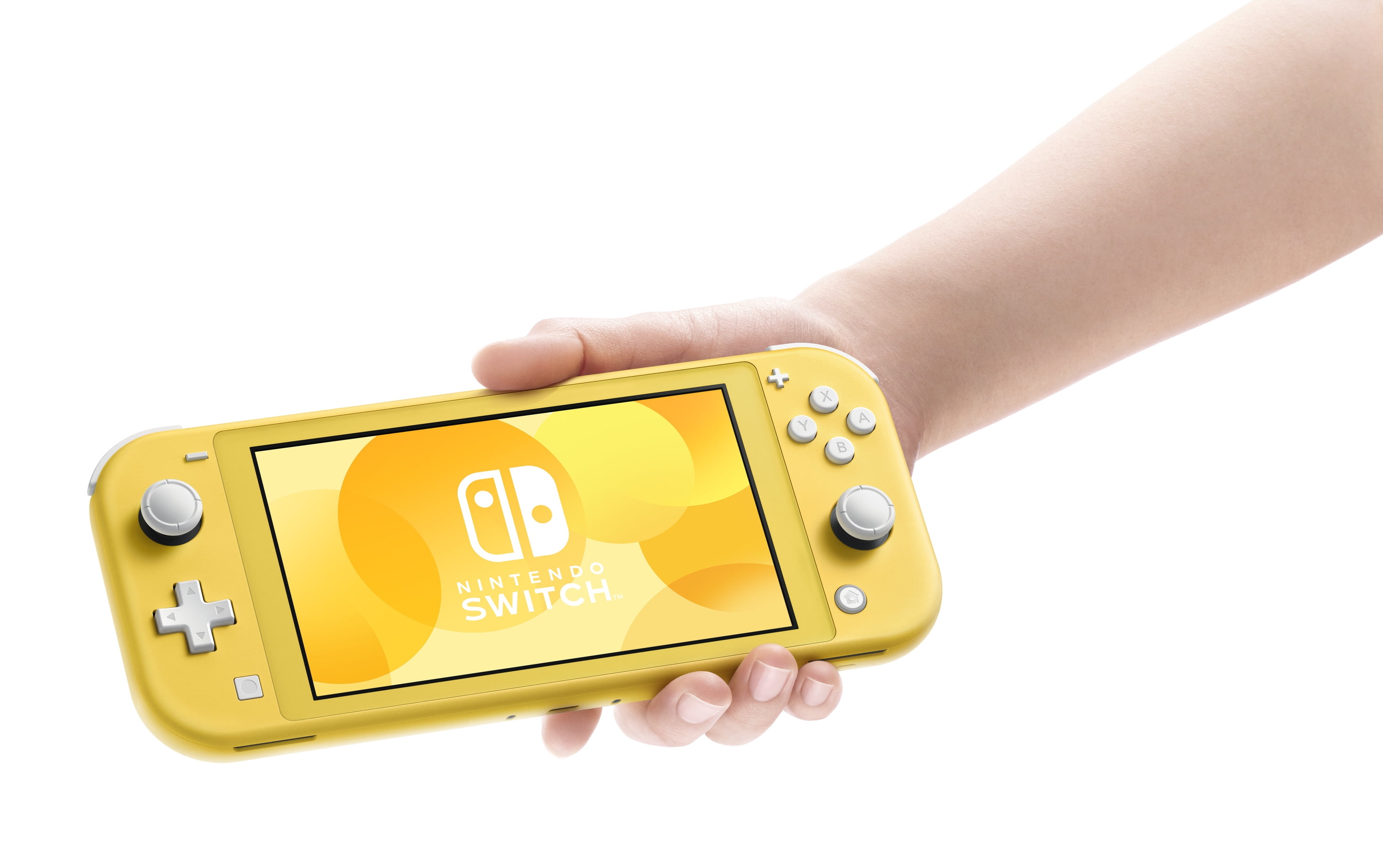 Nintendo Game System - Switch Lite Console, Yellow, Handheld Mode