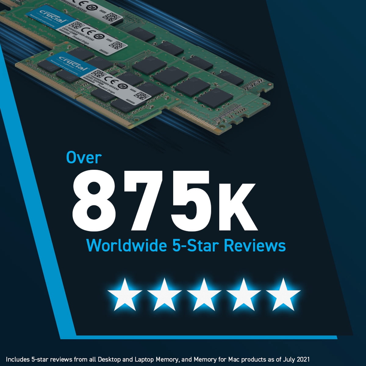 Crucial 64GB 2 x 32GB DDR5 SDRAM Memory Kit CT2K32G48C40S5