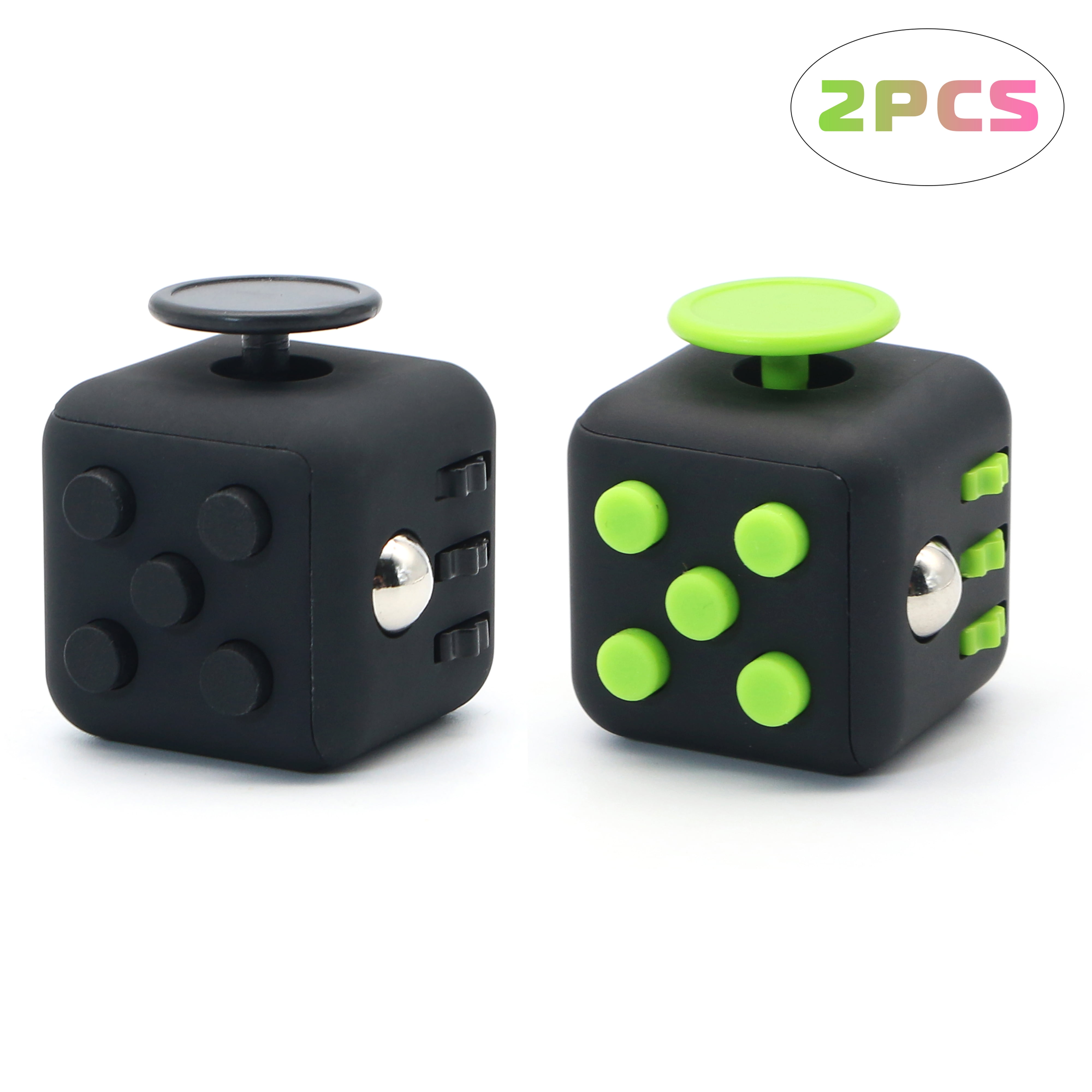 Fidget Original Cube (Black) by ZURU 2 Pack - Walmart.com