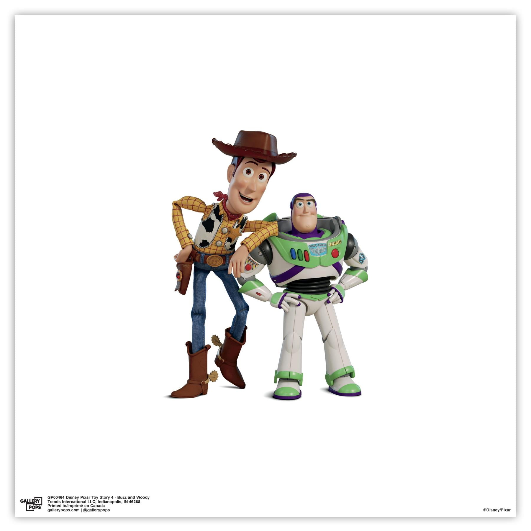 Gallery Pops Disney Pixar Toy Story 4 - Buzz and Woody Wall Art
