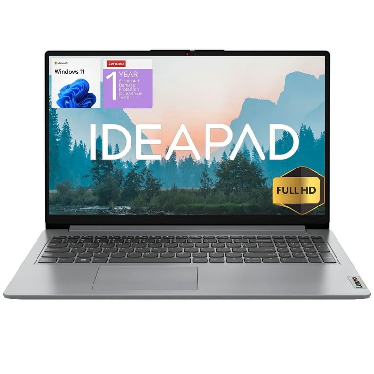 Lenovo IdeaPad 2025 15.6” FHD Laptop, Intel 4-Core CPU, 12GB RAM