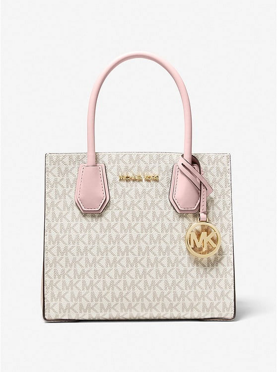 MICHAEL KORS Medium Mercer Leather and Logo Accordion Crossbody