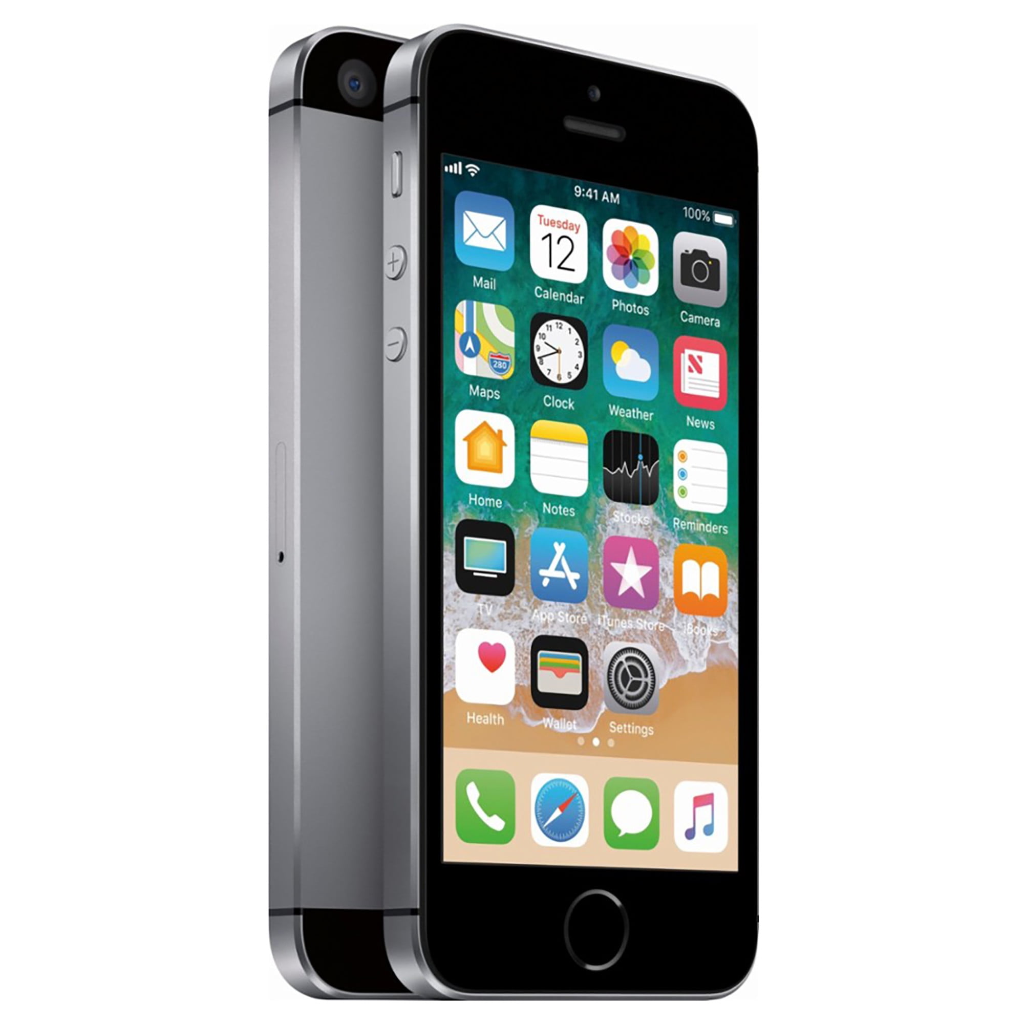 Restored Apple iPhone SE - Carrier Unlocked - 16GB Space Gray