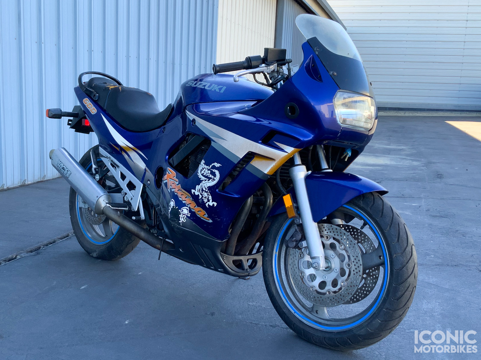 No Reserve – 1997 Suzuki Katana 600 Project – Iconic Motorbike