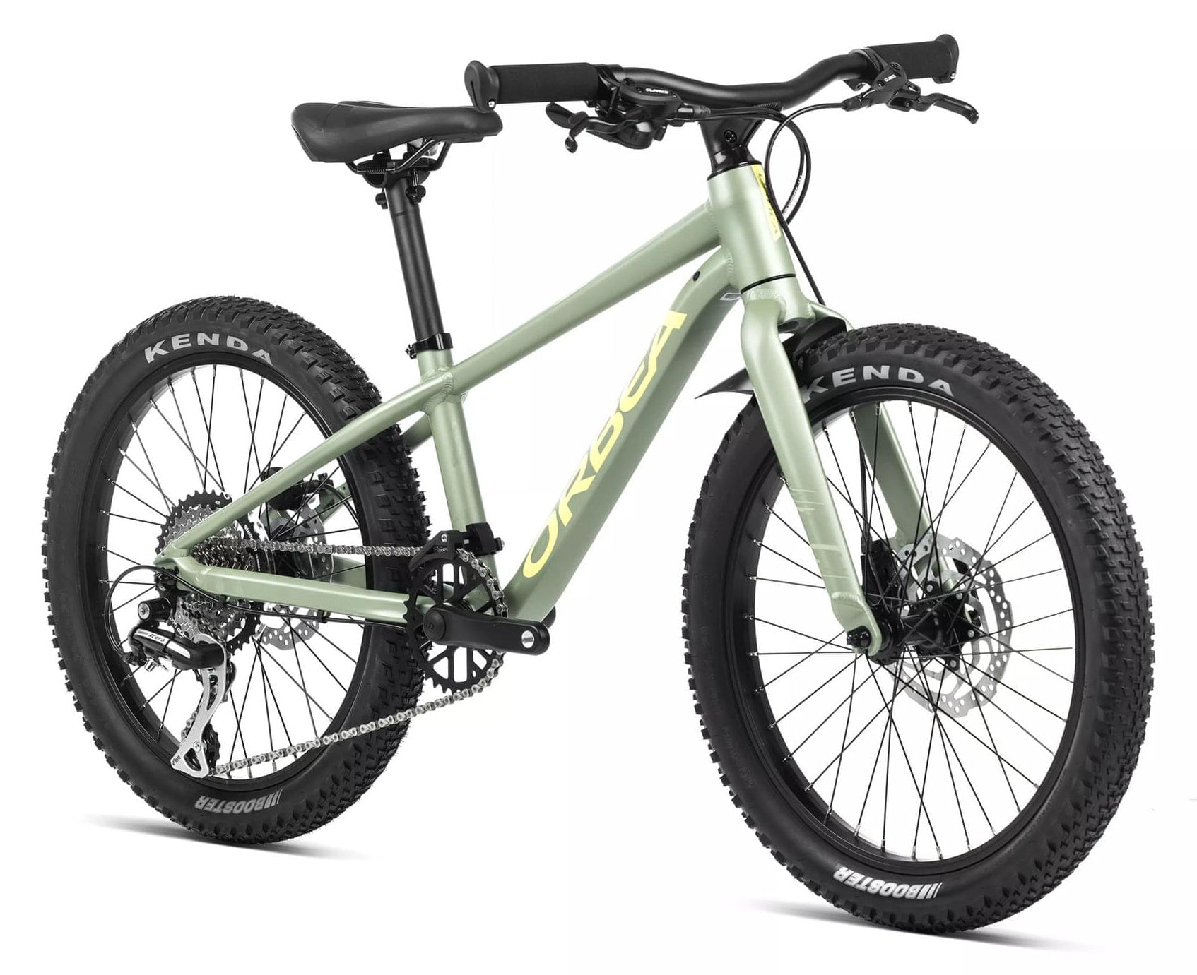 Orbea Mx 20 Team Disc 2024 Metallic Green Artichoke Matt/Yellow