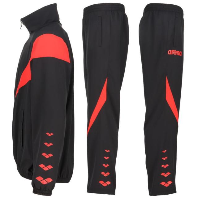 アリーナ ジャージ 上下 メンズ クロスジャージ 水泳 ASS4JKU007