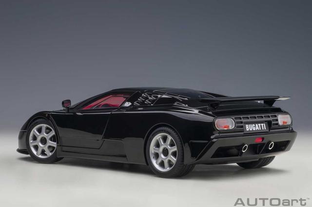 オートアート 1/18 ブガッティ EB110 SS （ブラック）【70919
