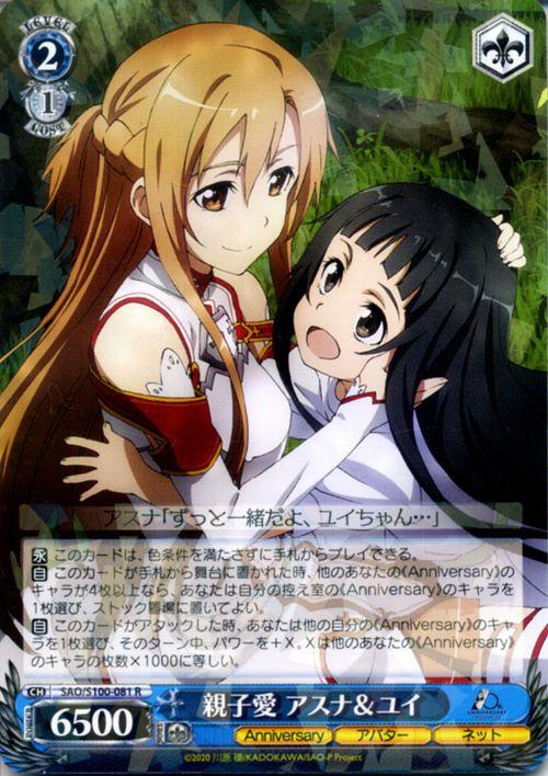 ヴァイスシュヴァルツ アニメ ソードアート・オンライン 10th