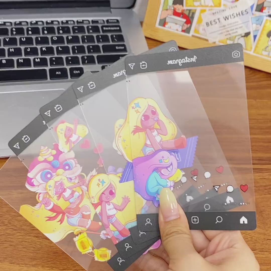 クリアカード1個（1セットは5枚）から注文ok – idworld