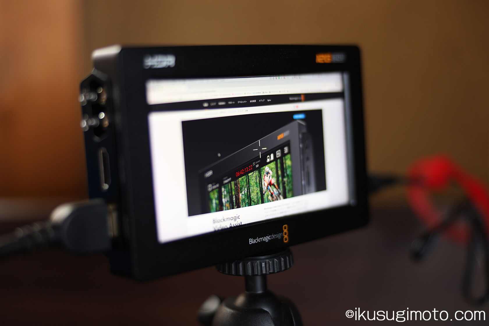 購入レビュー】Blackmagic VideoAssist 5” 12G HDRレビュー | 杉本 郁