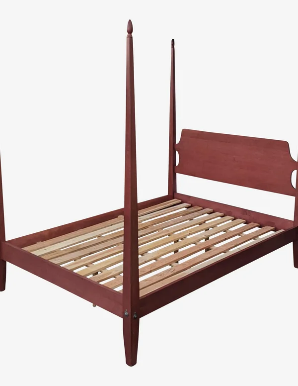 Ethan Allen Country Colors Queen Size Four Poster Bed | Ethan