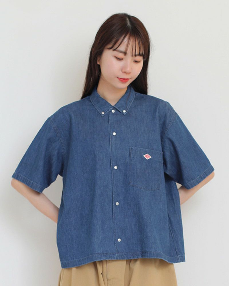 DANTON］コットンポプリン半袖シャツ／ダントン ｜オンセブンデイズ
