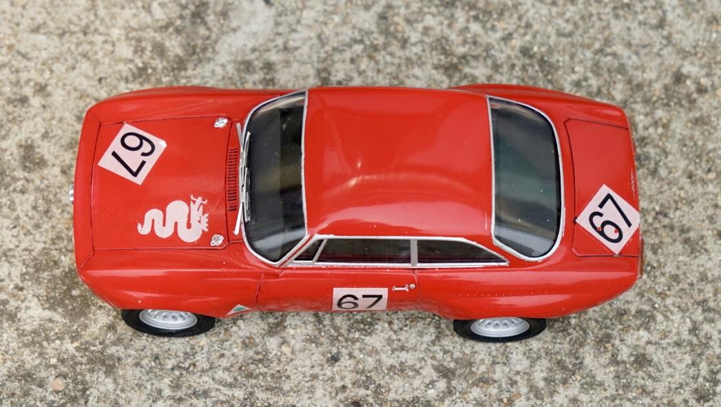 Alfa Romeo Giulia GTAm, Gunze Sanyo, 1:24 - Gunze Sangyo - iModeler