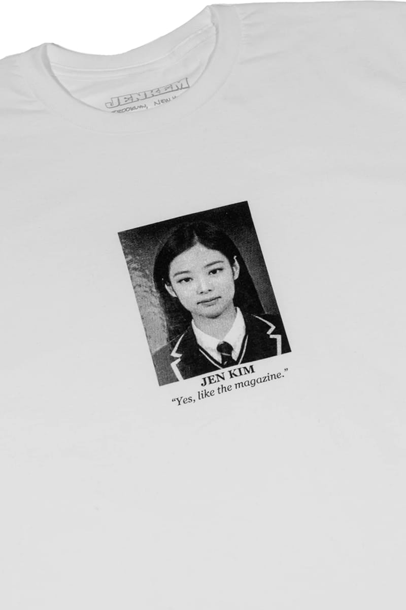 Jenkem' BLACKPINK Jennie Kim Tee Release | Hypebeast