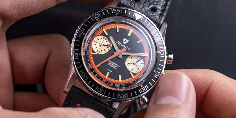 Nivada Grenchen Chronoking Orange Valjoux 23 VZ | Hypebeast