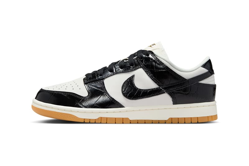 Nike Dunk Low Black Croc FJ2260-003 Release Info | Hypebeast