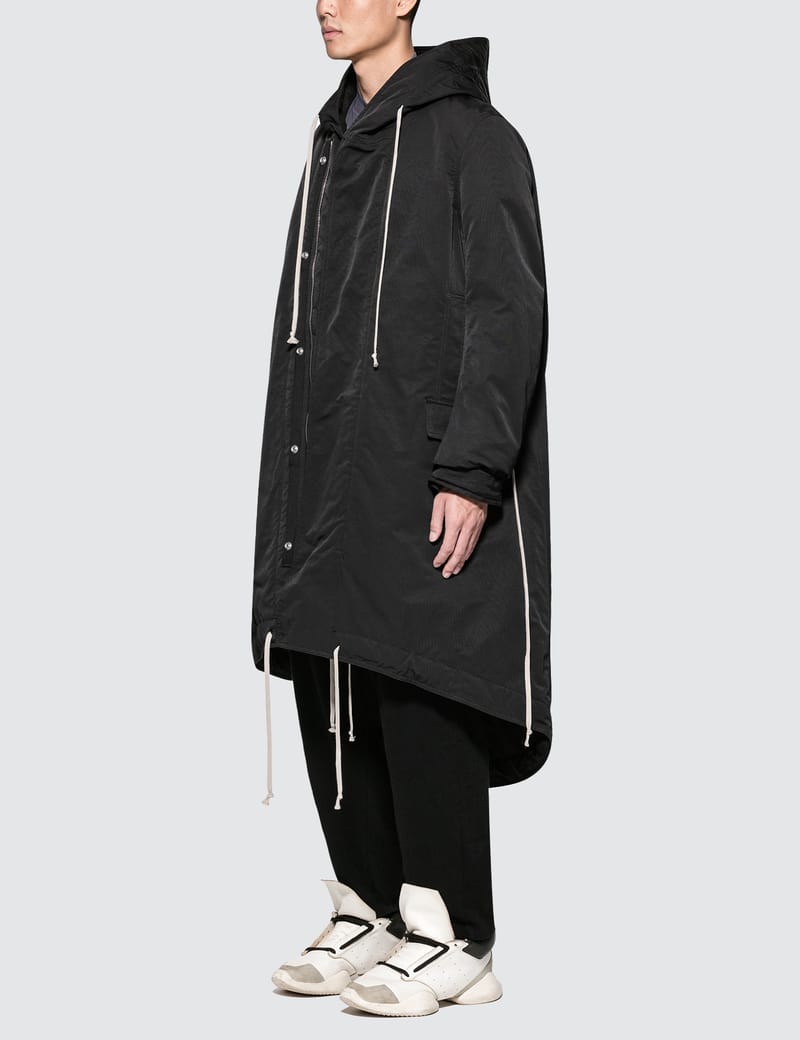 Rick Owens Drkshdw - Fishtail Parka | HBX