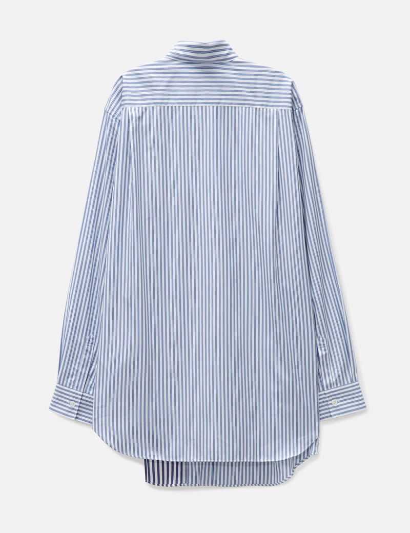 CDG Shirt - Comme Des Garcons Shirt X Lacoste Striped Shirt | HBX