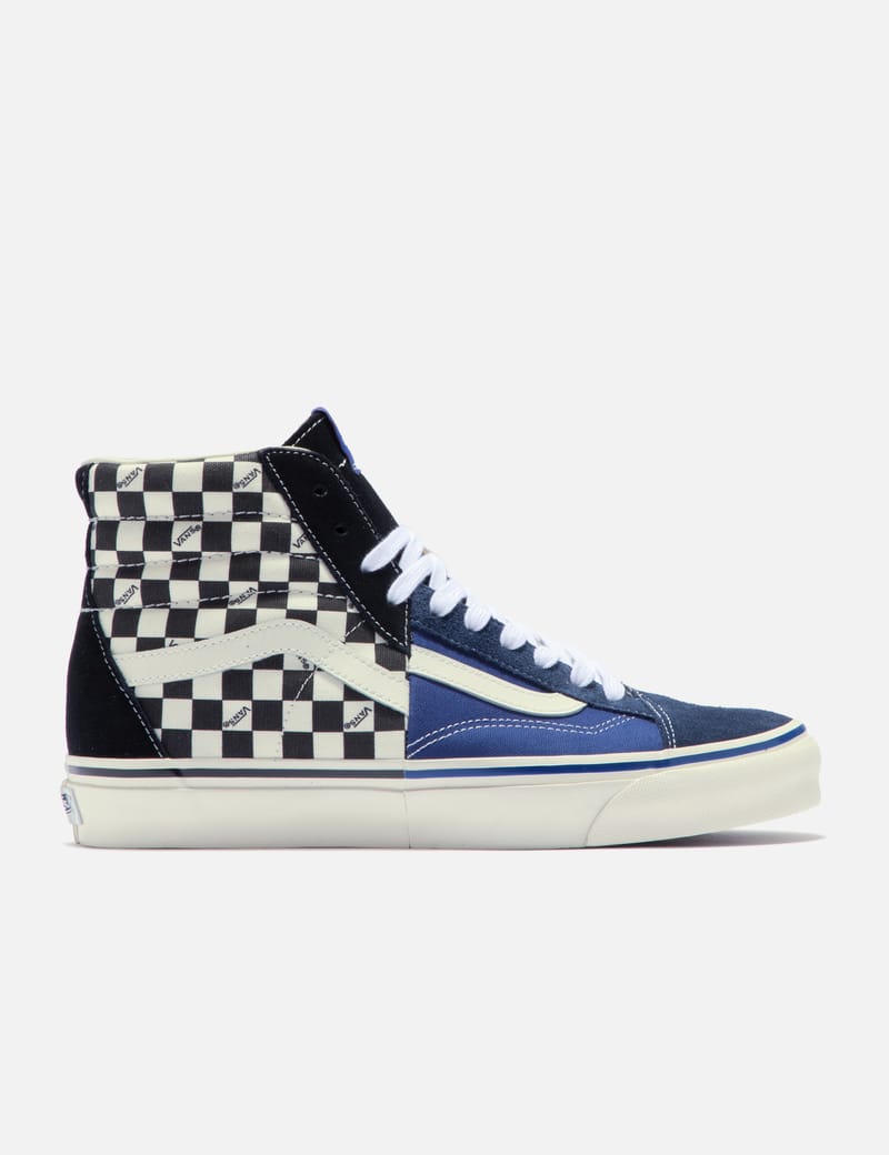 Vans Vans x INVINCIBLE LX Old Skool Frayed - 左右非対称スプラッタ